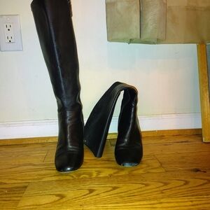Cole Haan Black Over the Knee Boots